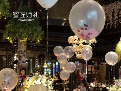 鲜花气球求婚布置活动策划生日派对年会宴会策划